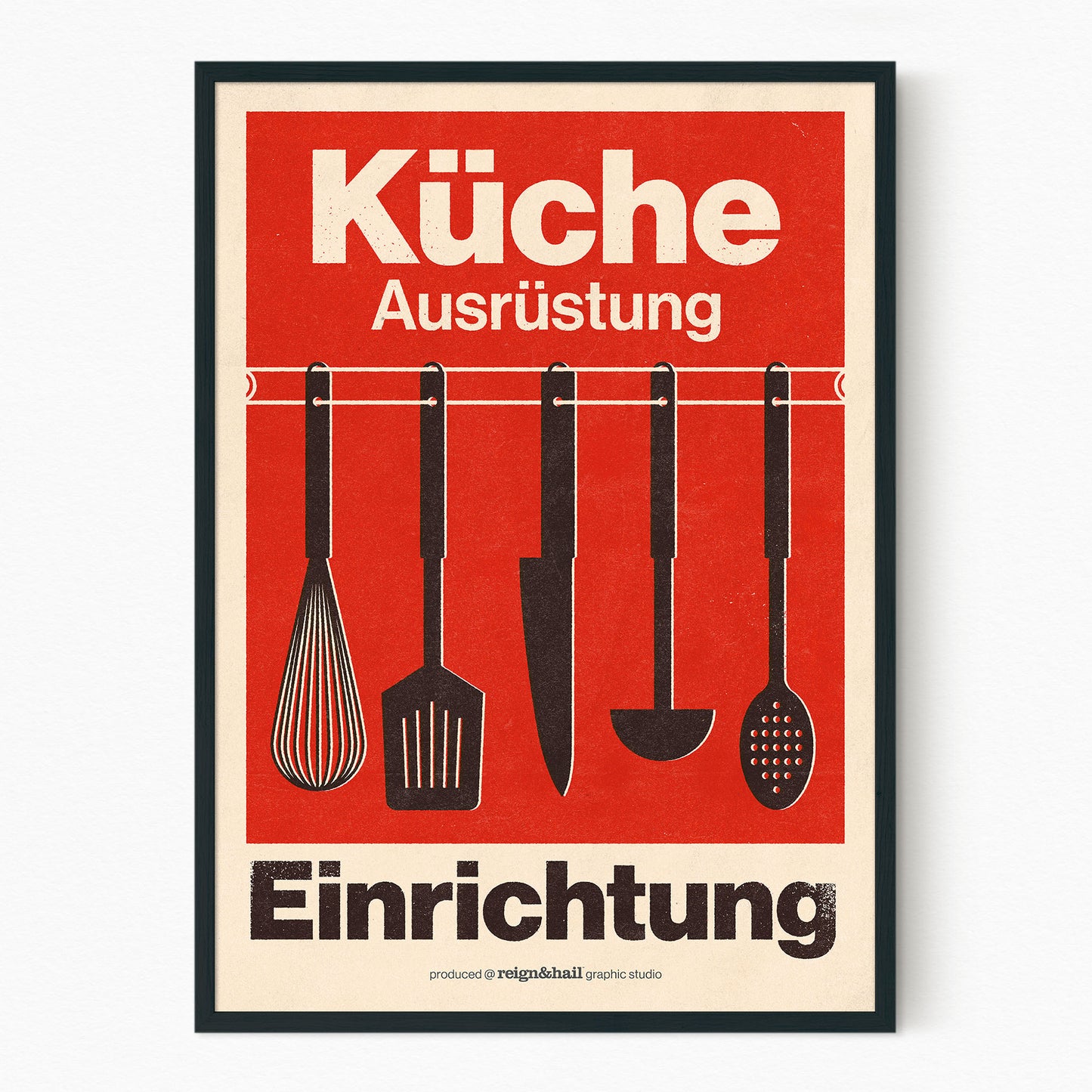 Kuche Kitchen Print