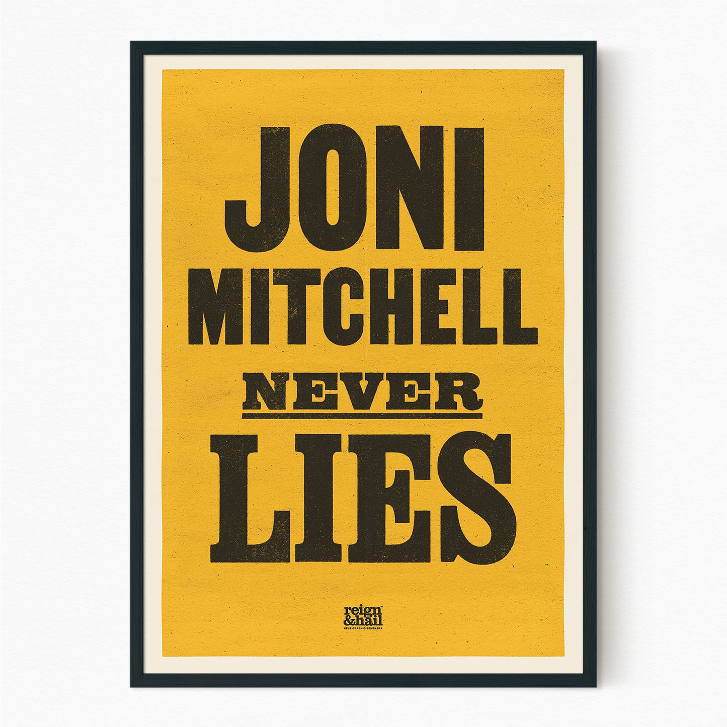 Joni Mitchell Never Lies