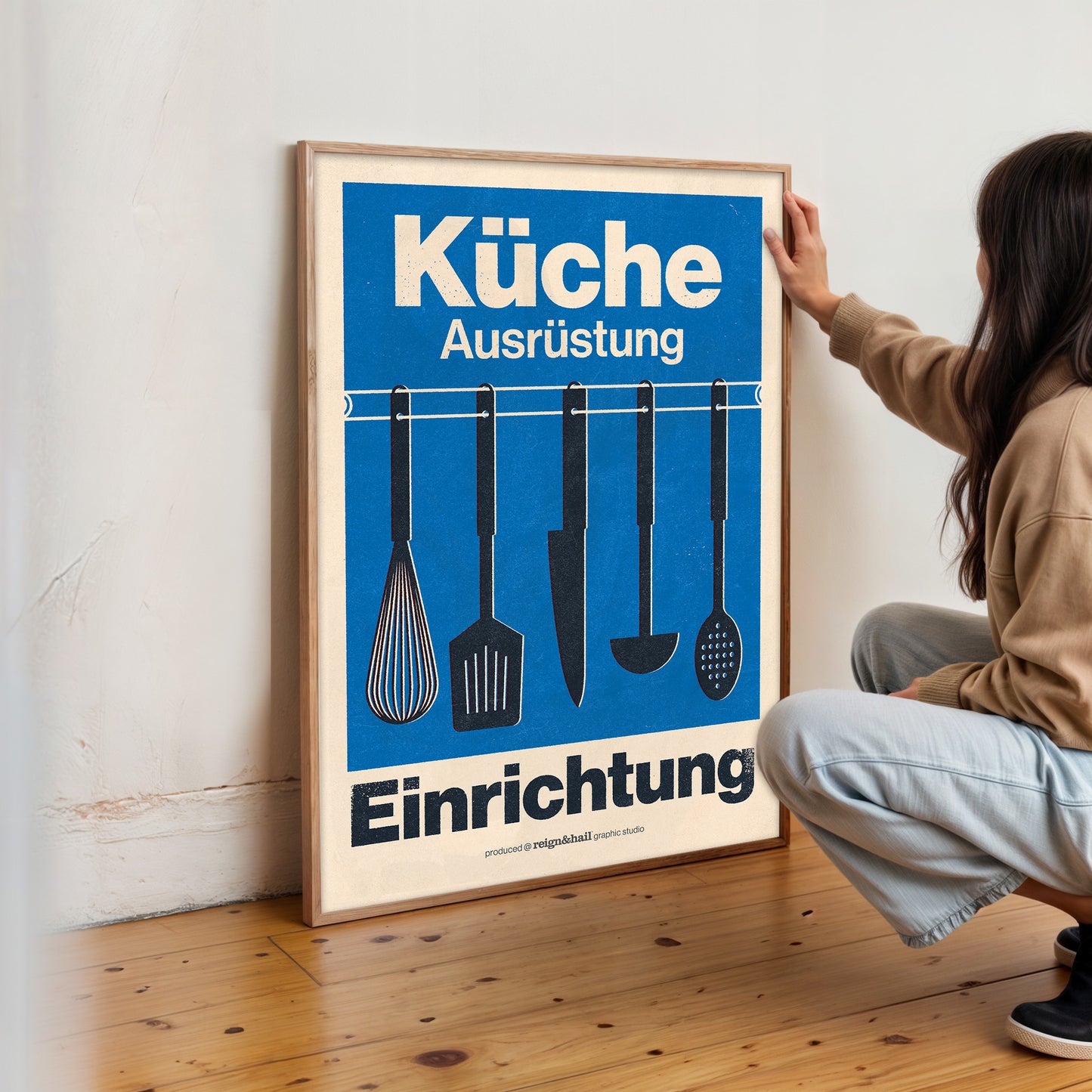 Kuche Kitchen Print