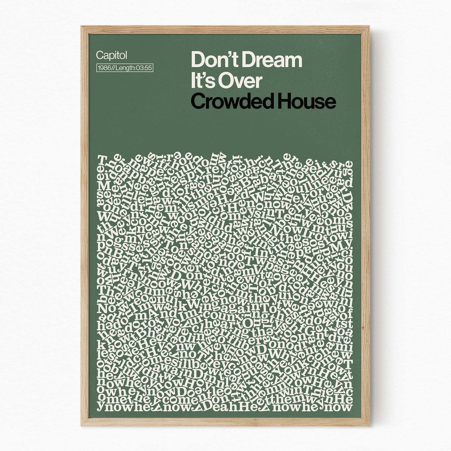 Don't Dream its Over - Crowded House