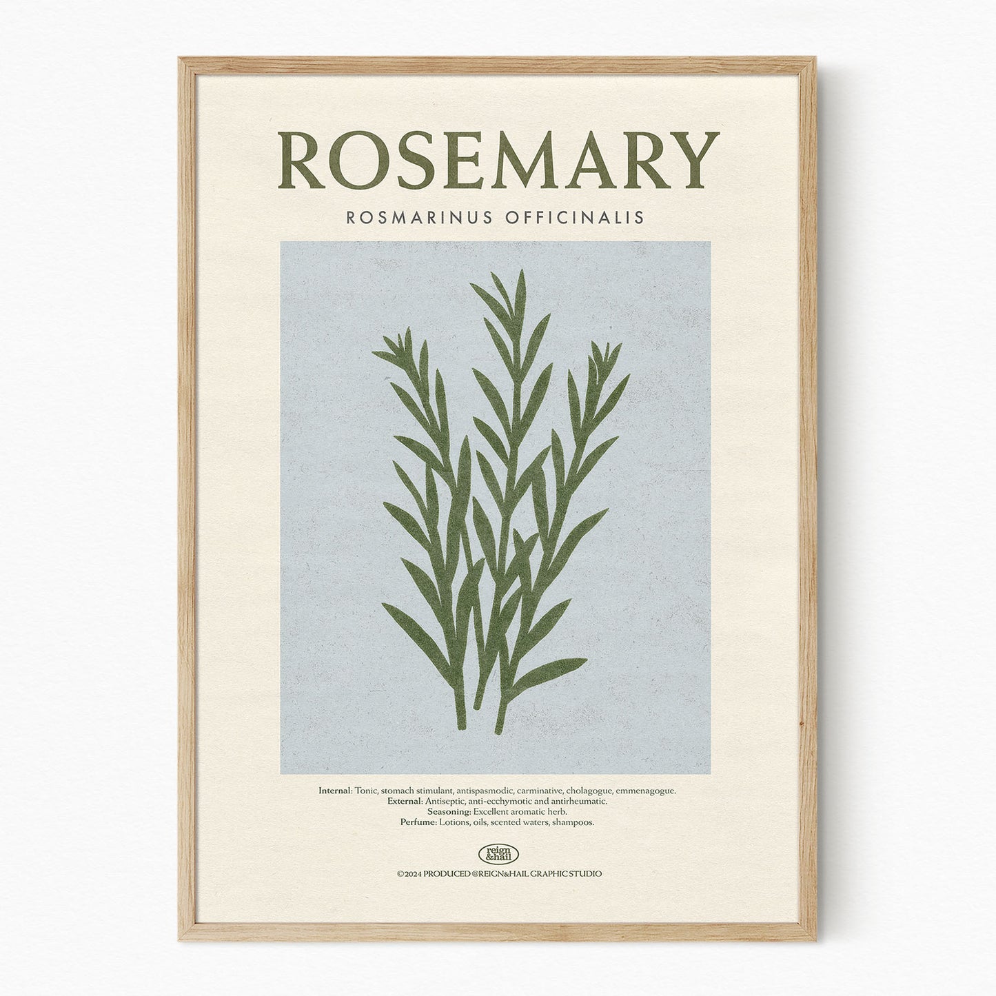 Rosemary - Herb Print