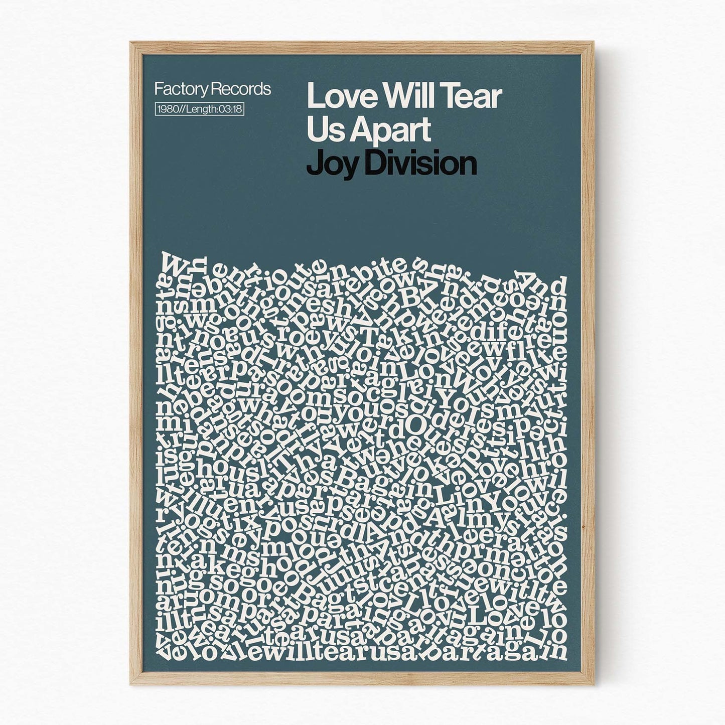 Love Will Tear us Apart - Joy Division