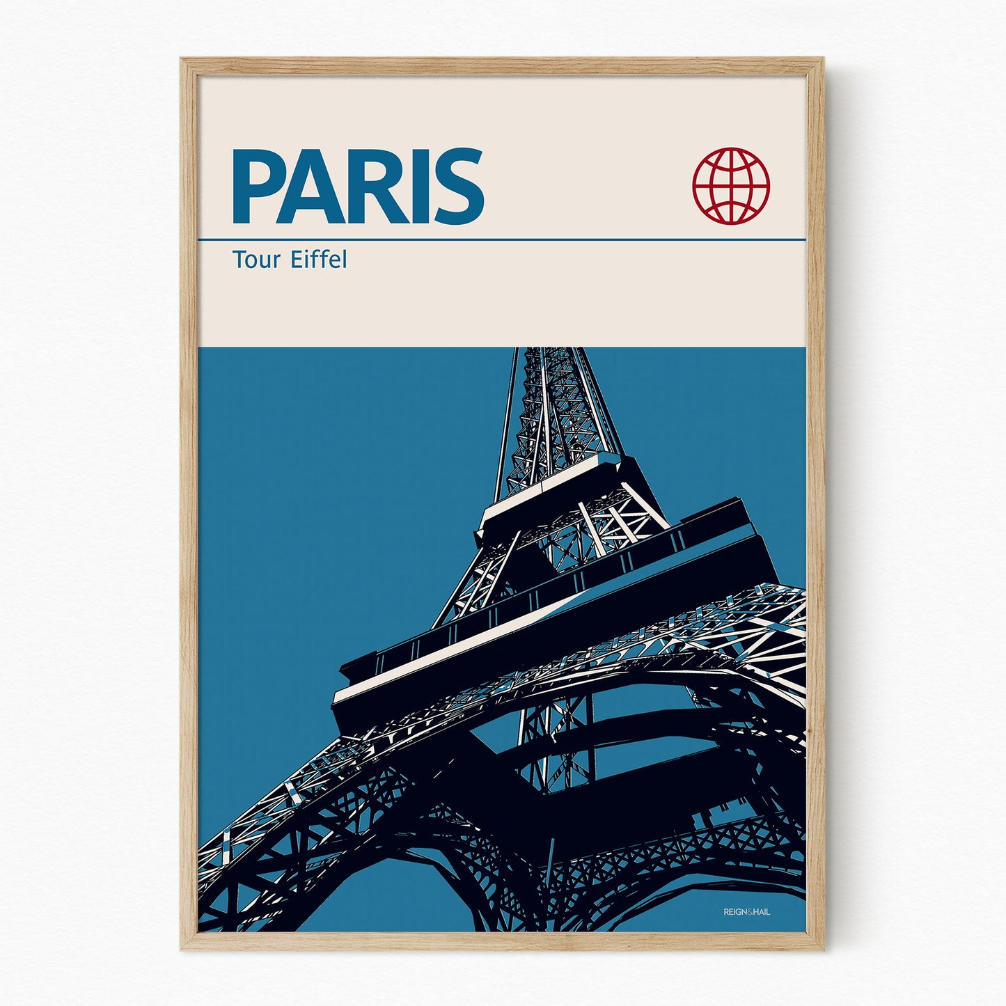 Paris - Graphic Travel Poster