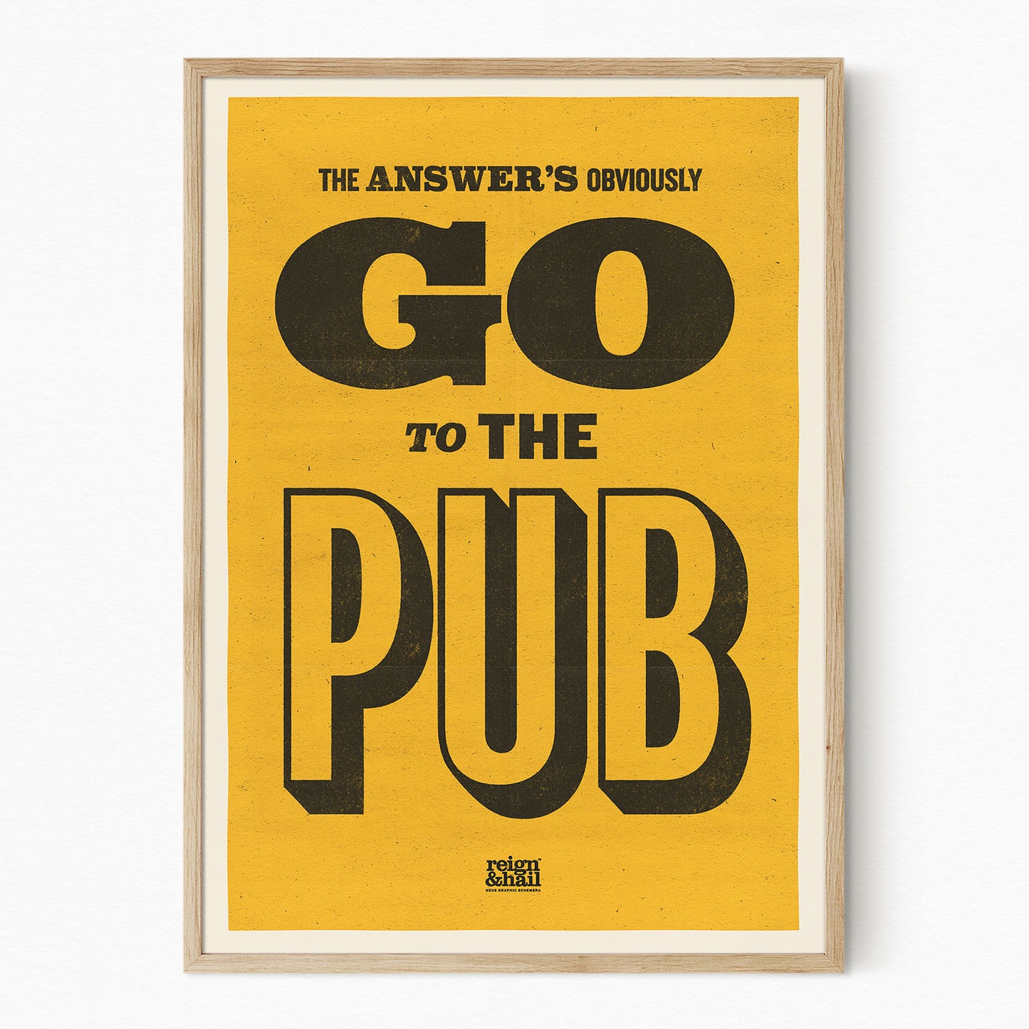 GO TO THE PUB