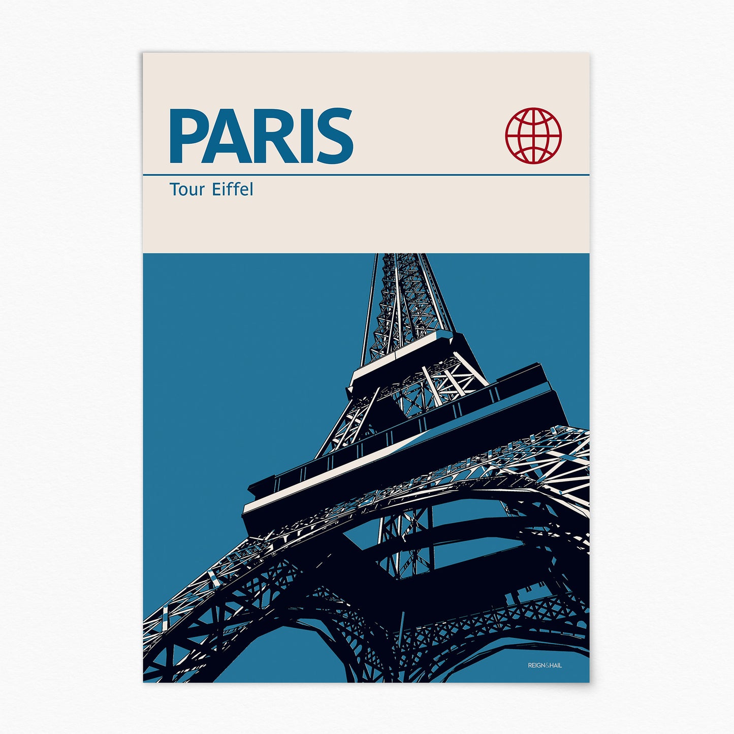 Paris - Graphic Travel Poster