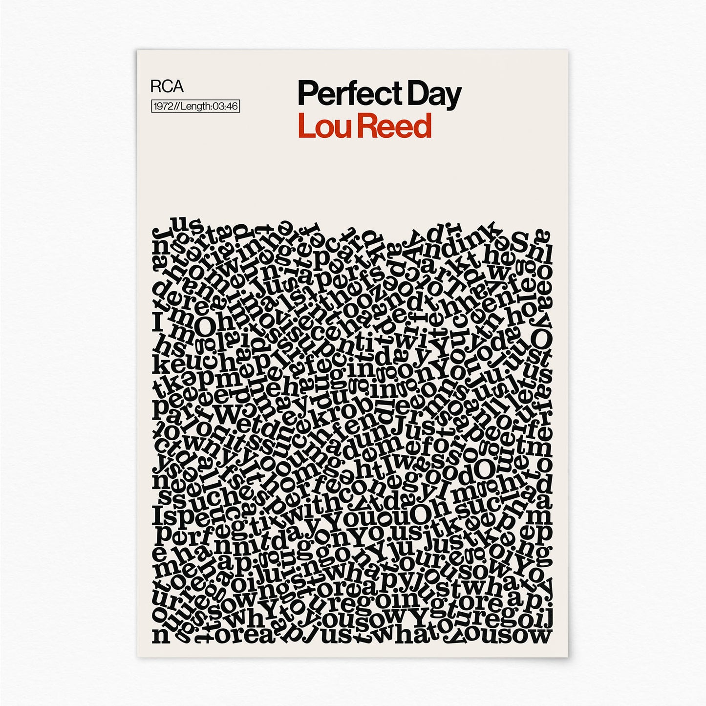 Perfect Day - Lou Reed