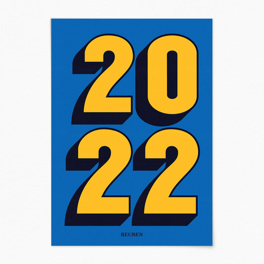 Personalised Year Print