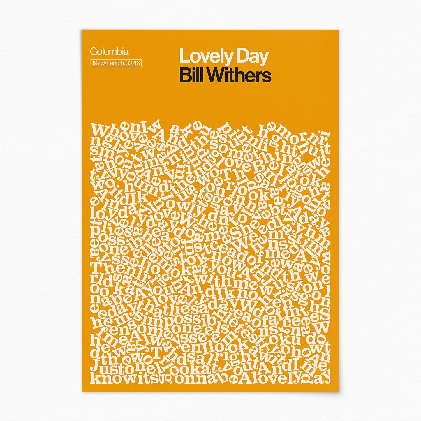 Lovely Day - Bill Withers