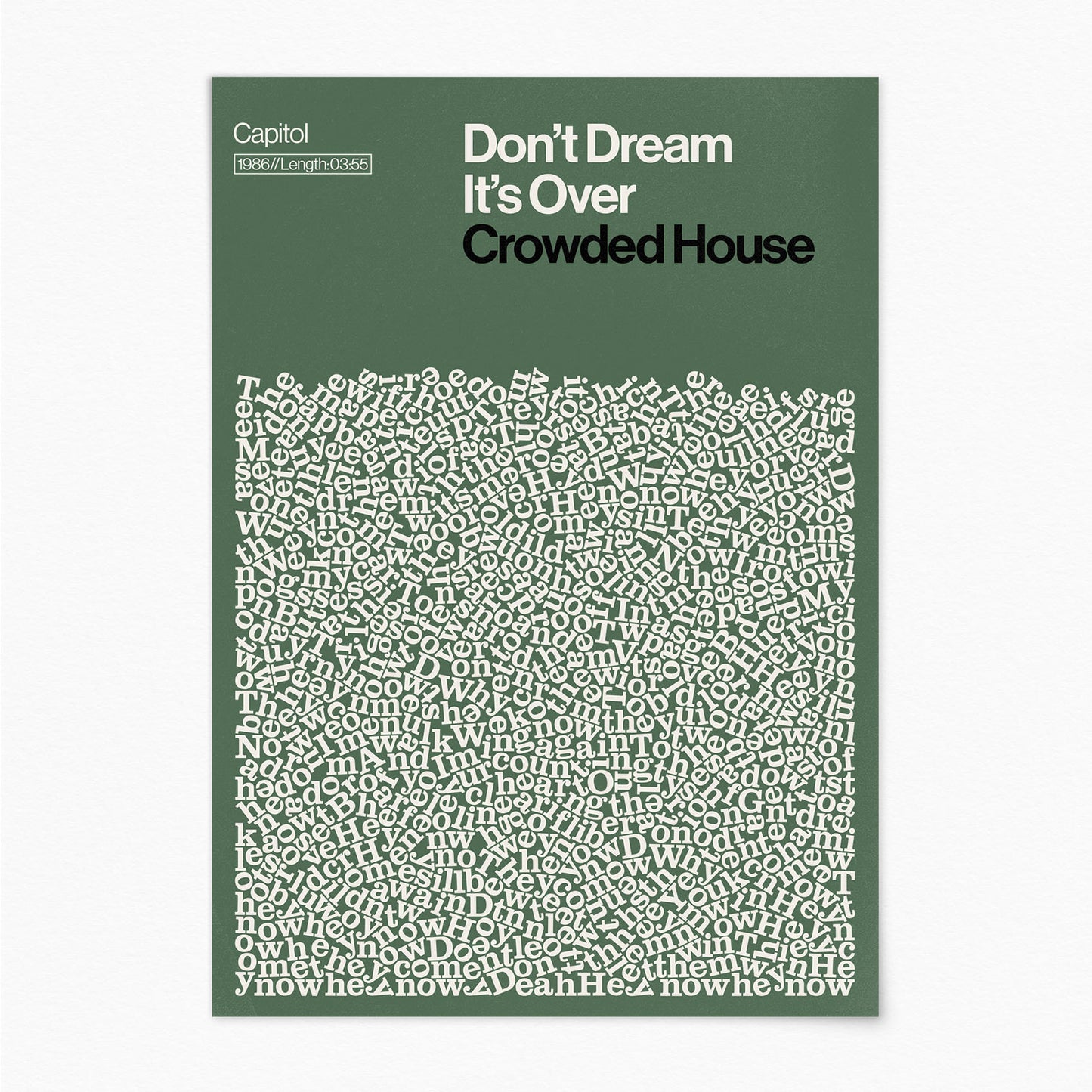 Don't Dream its Over - Crowded House