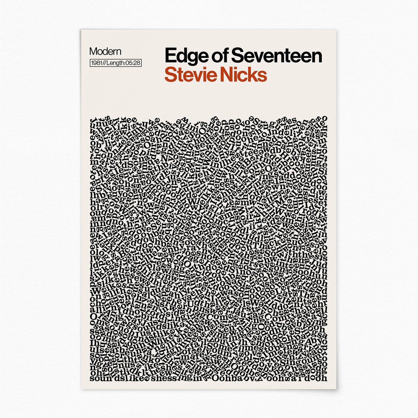 Edge of Seventeen - Stevie Nicks