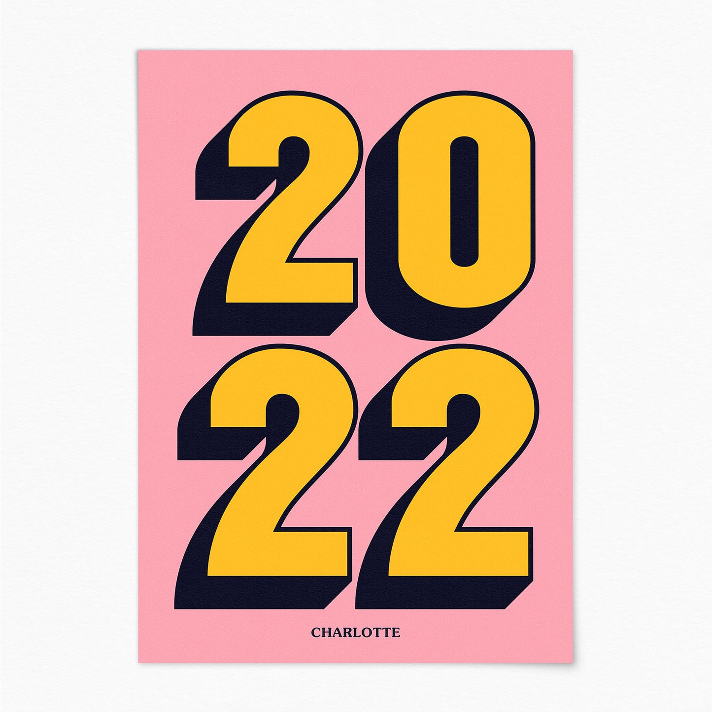 Personalised Year Print