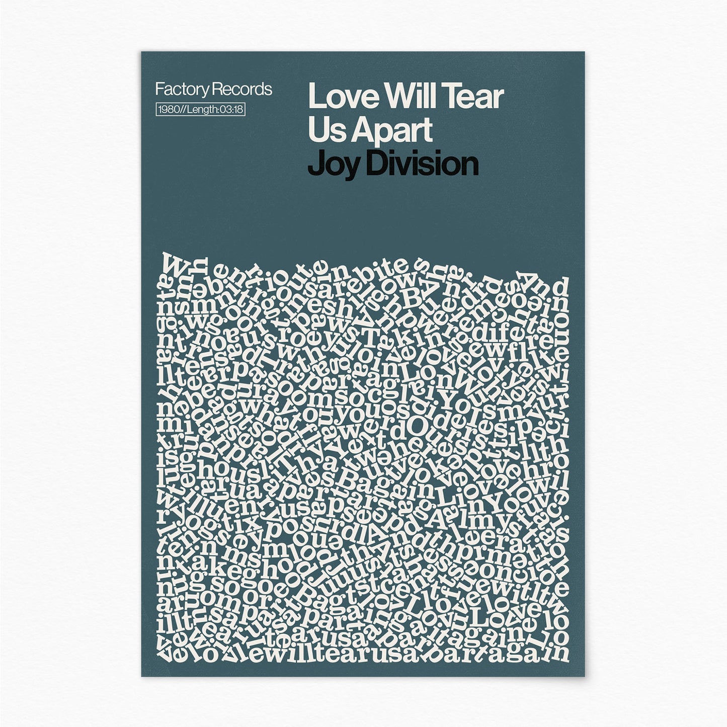 Love Will Tear us Apart - Joy Division