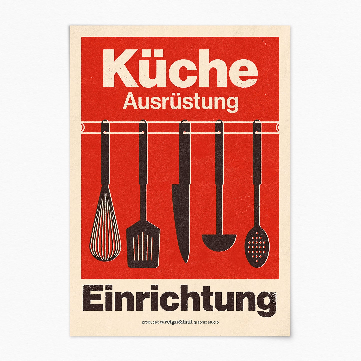 Kuche Kitchen Print