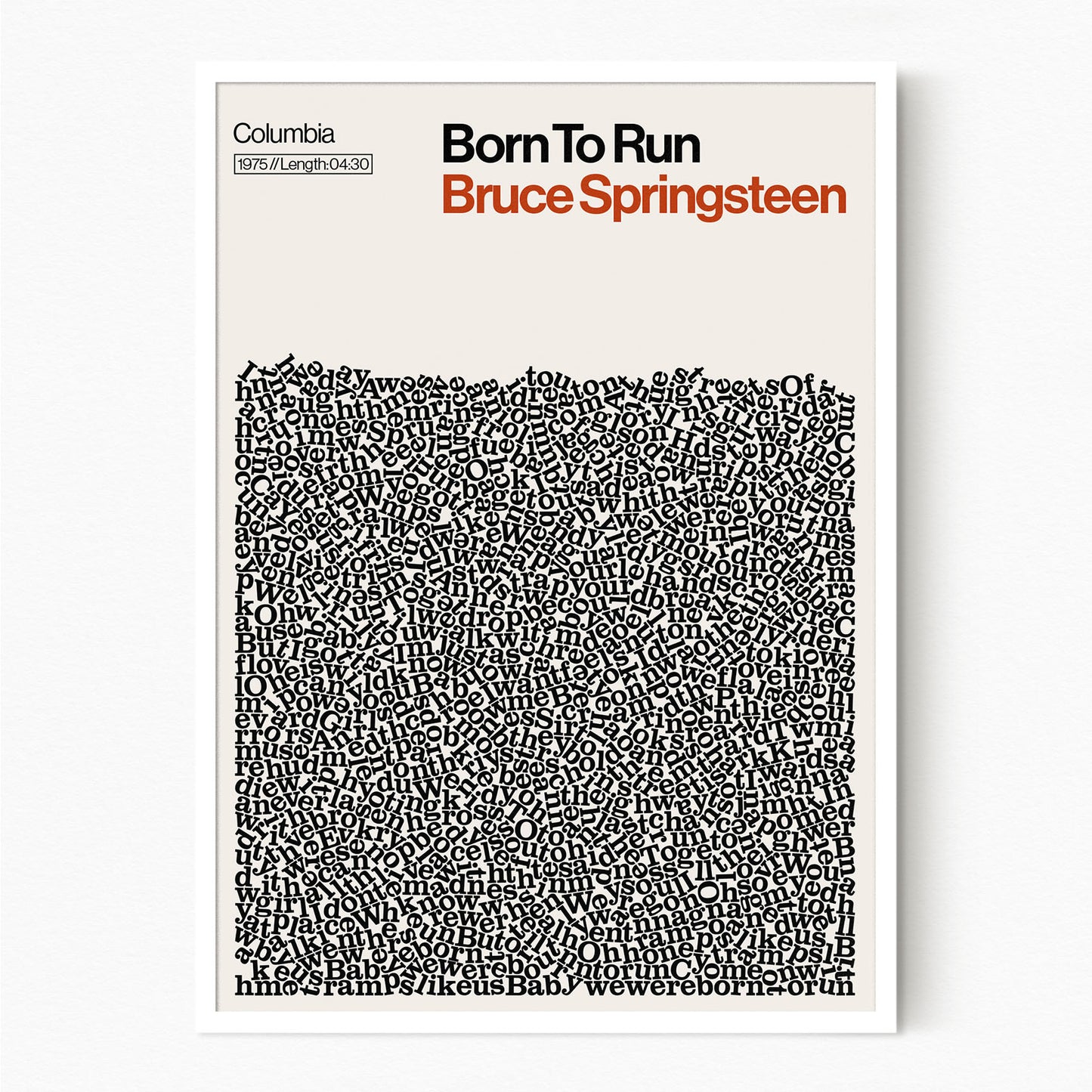 Born to Run - Bruce Springsteen