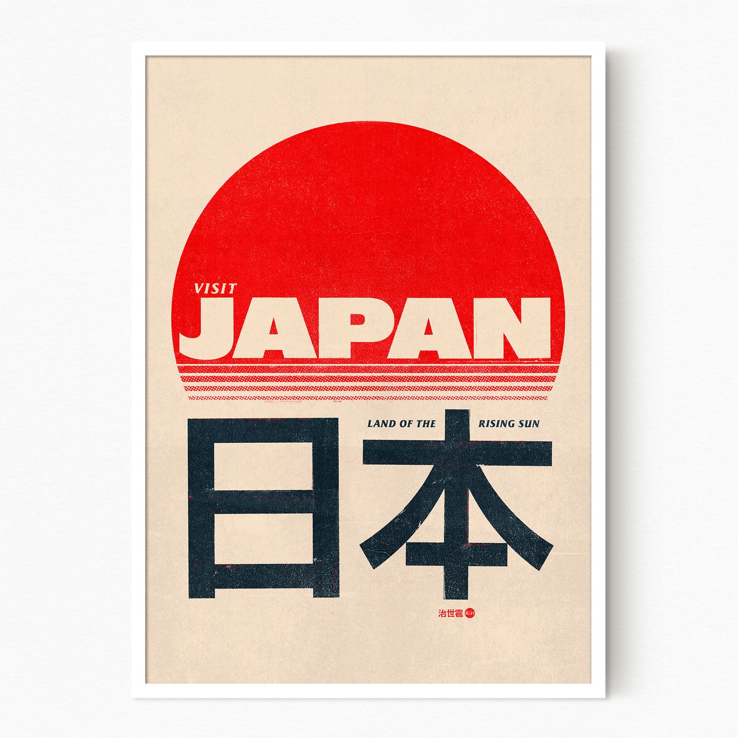 Japan - Rising Sun Poster