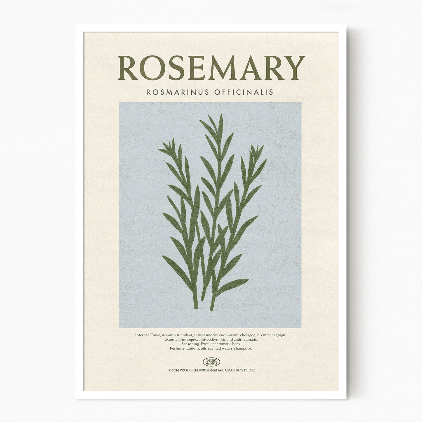 Rosemary - Herb Print