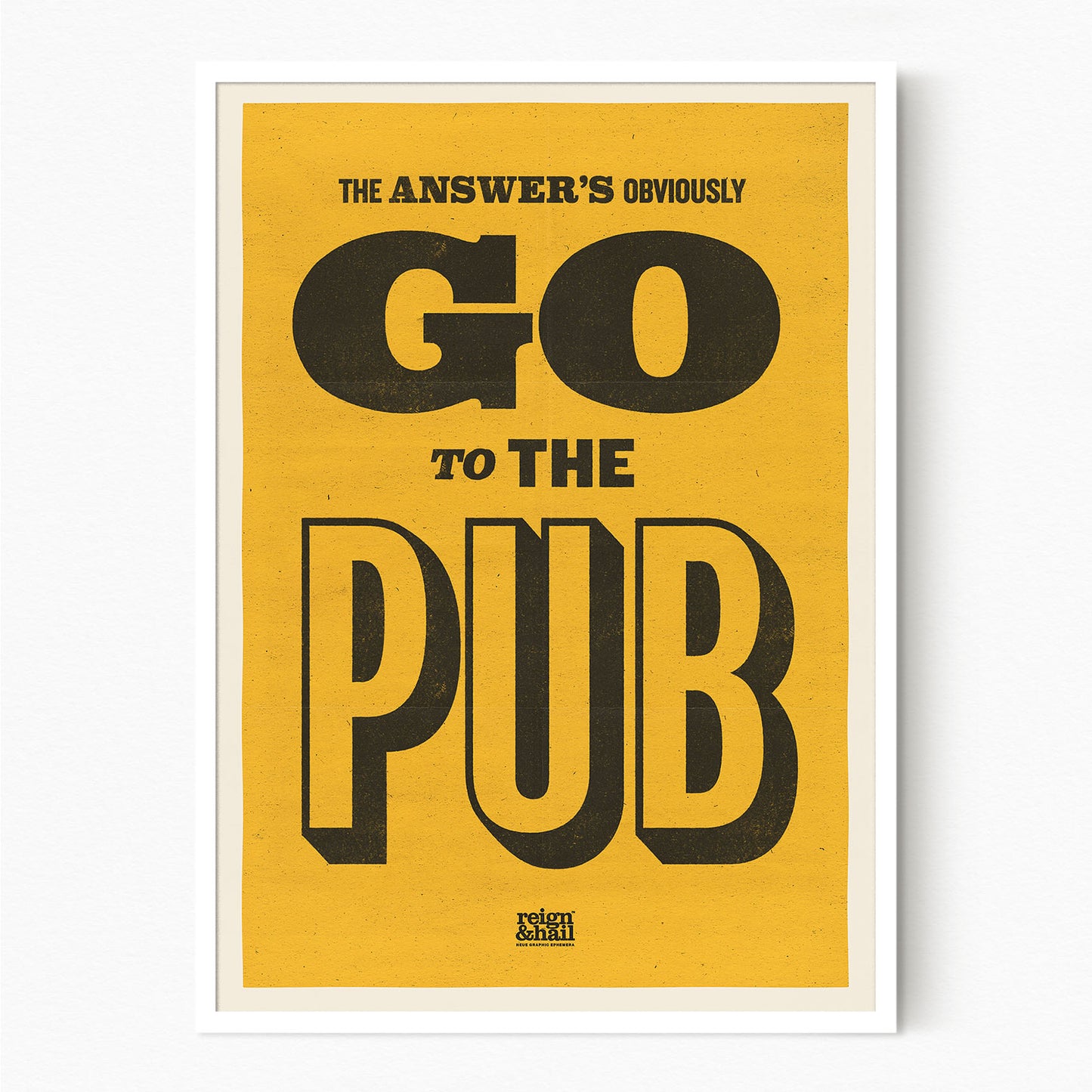 GO TO THE PUB
