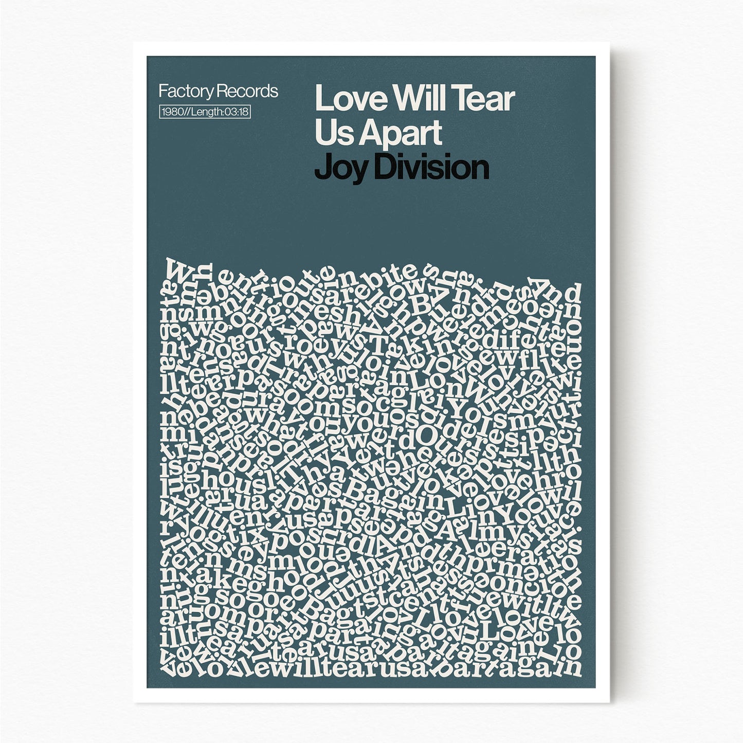 Love Will Tear us Apart - Joy Division