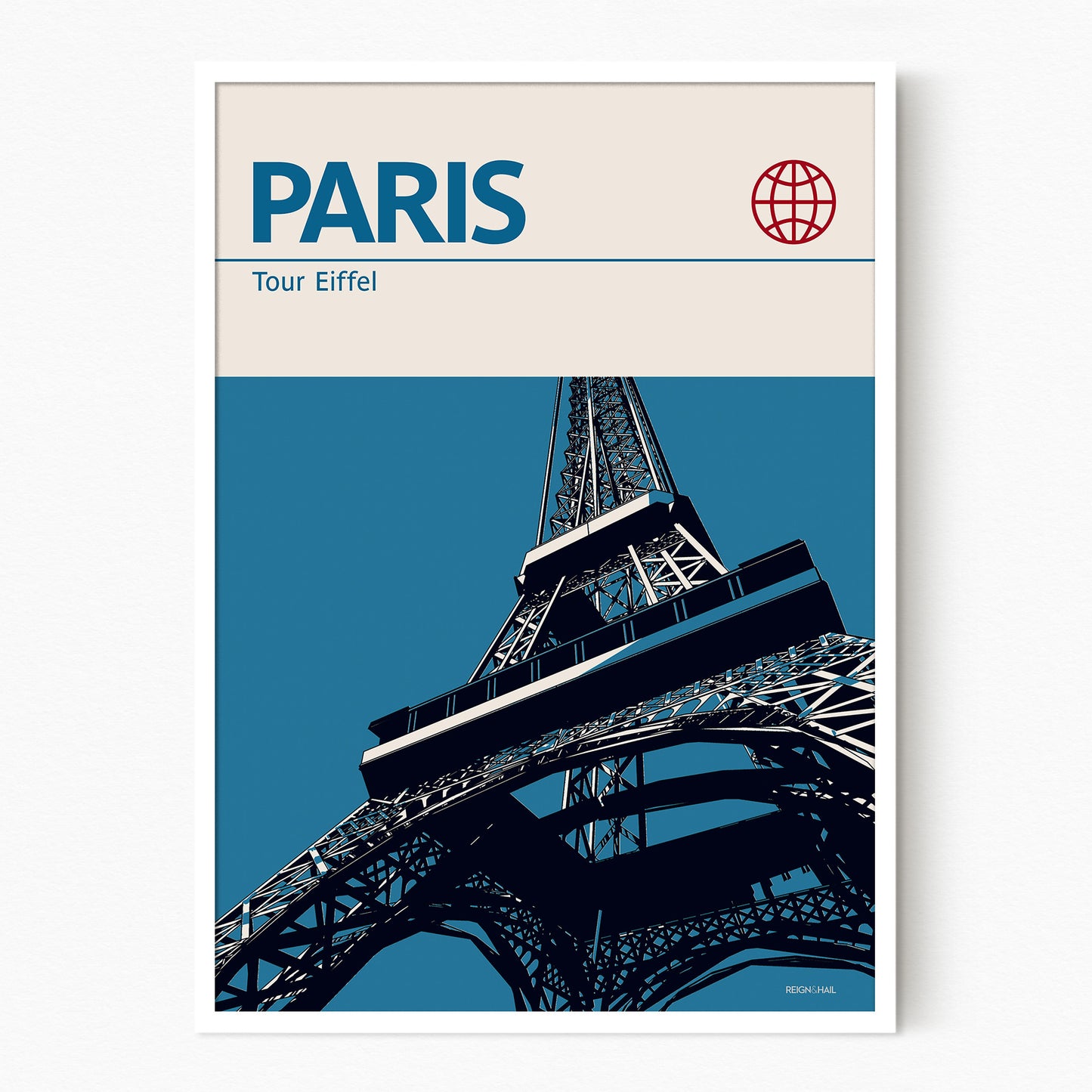 Paris - Graphic Travel Poster