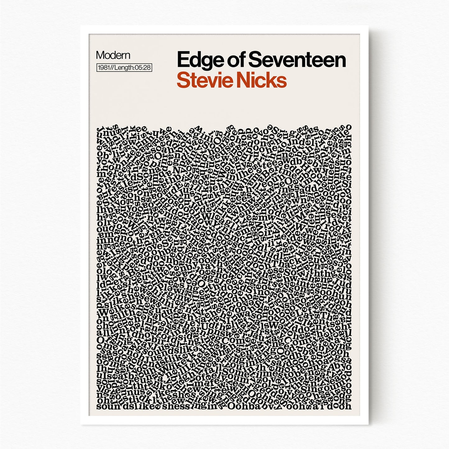 Edge of Seventeen - Stevie Nicks