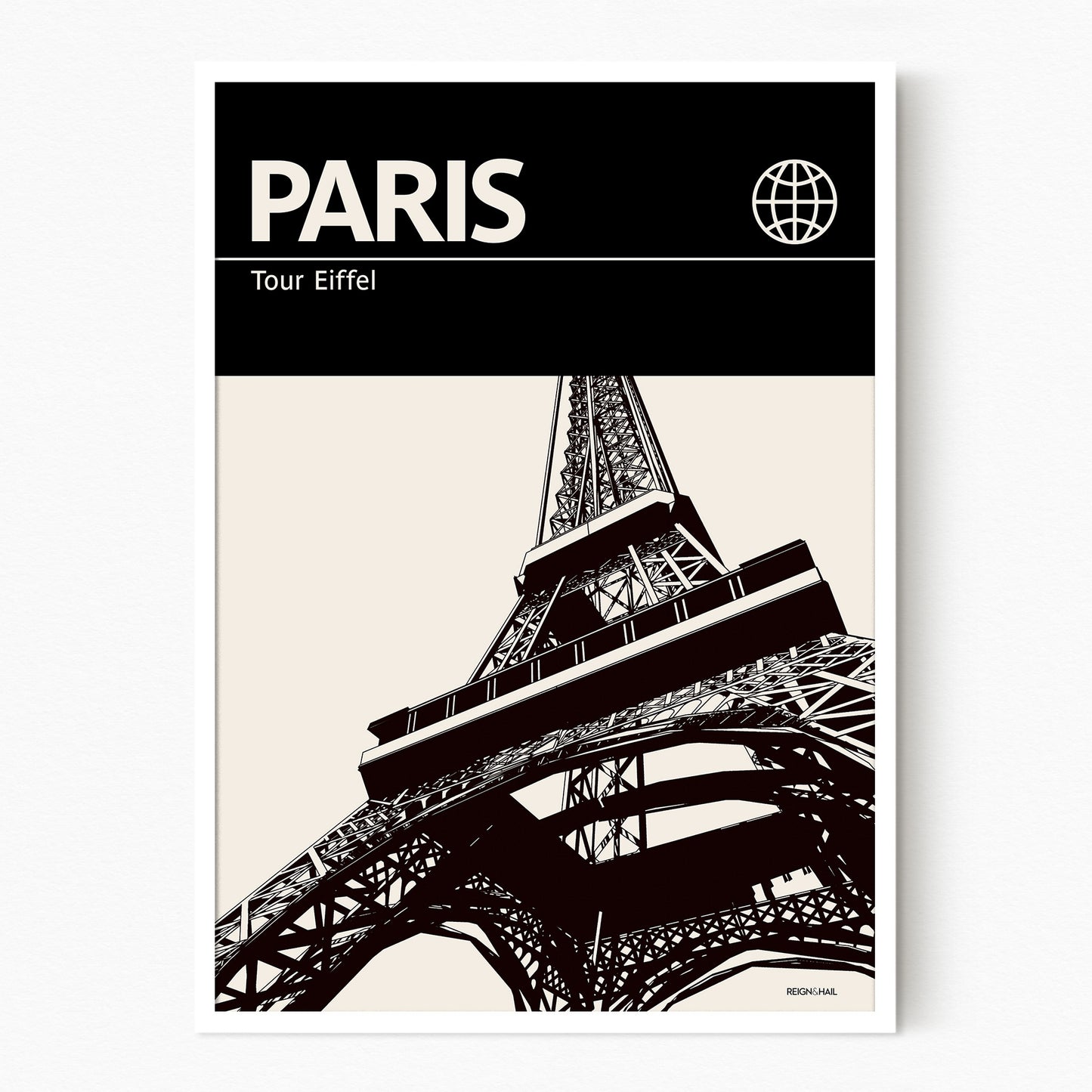 Paris - Graphic Travel Poster