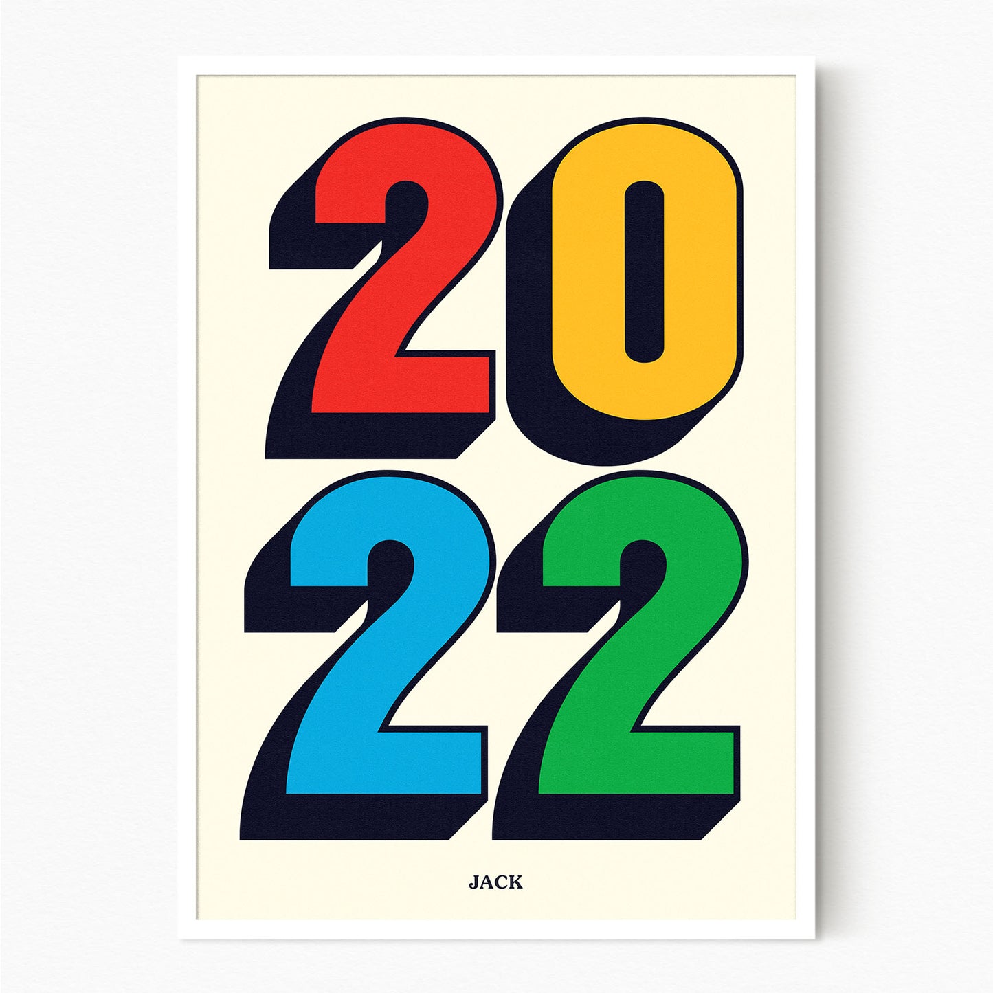 Personalised Year Print