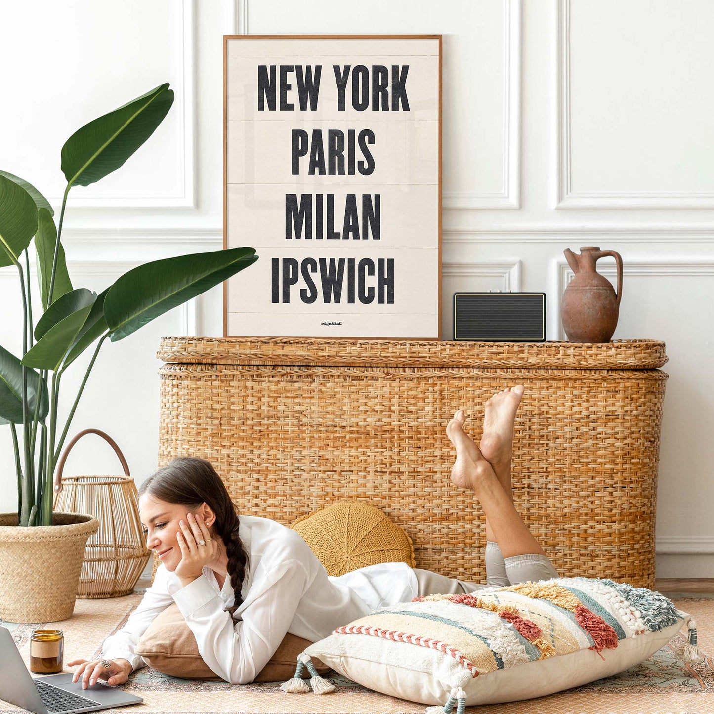 Custom Hometown Print