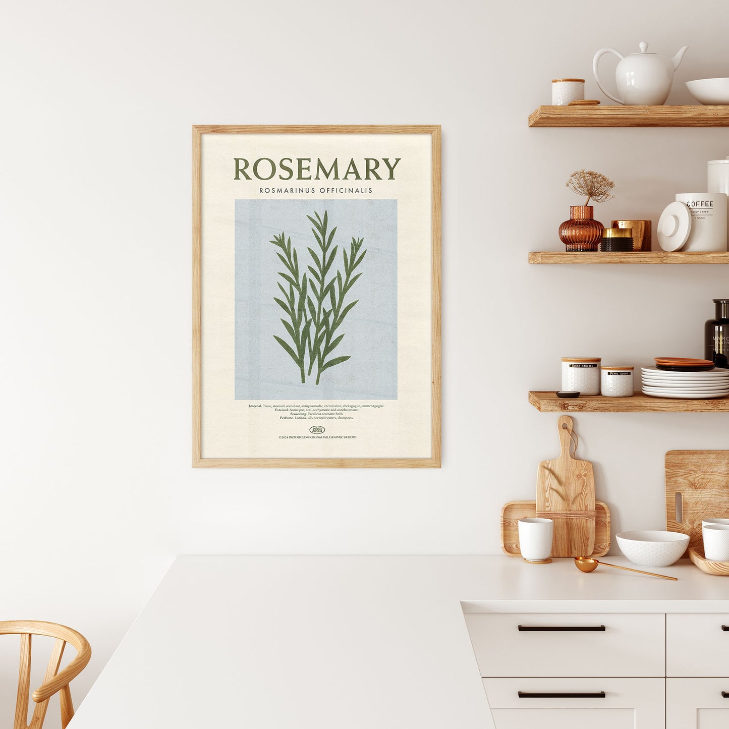 Rosemary - Herb Print