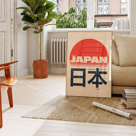 Japan - Rising Sun Poster