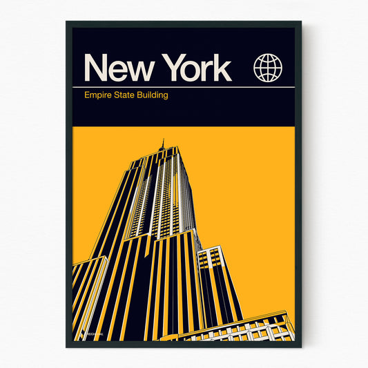 New York - Graphic Travel Poster