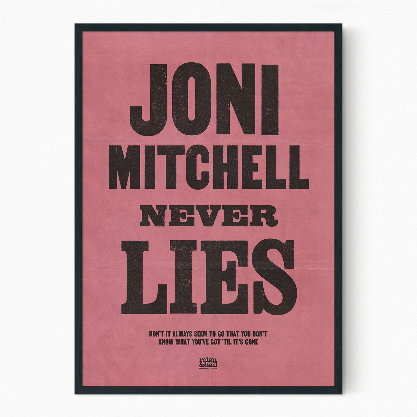 Joni Mitchell Never Lies