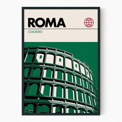 Rome - Graphic Travel Poster