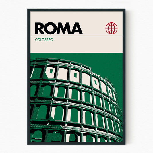 Rome - Graphic Travel Poster