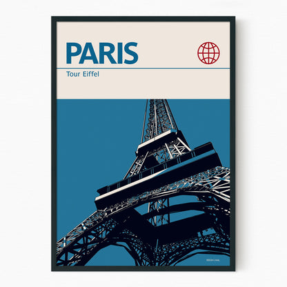 Paris - Graphic Travel Poster