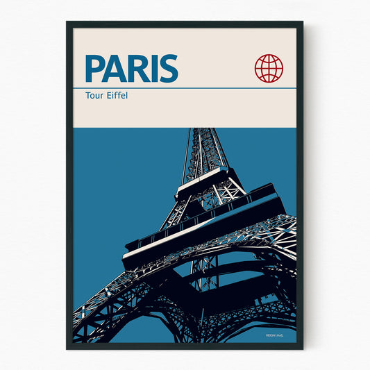 Paris - Graphic Travel Poster