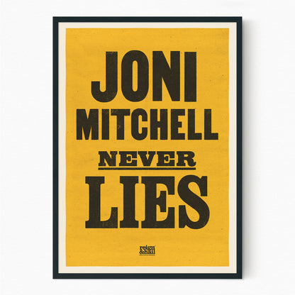 Joni Mitchell Never Lies