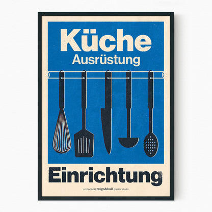 Kuche Kitchen Print