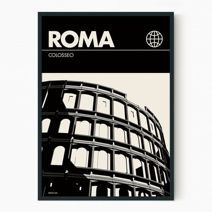 Rome - Graphic Travel Poster
