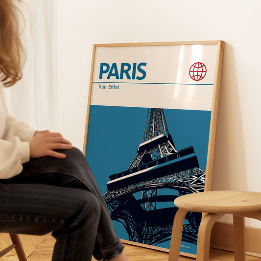 Paris - Graphic Travel Poster