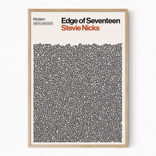 Edge of Seventeen - Stevie Nicks