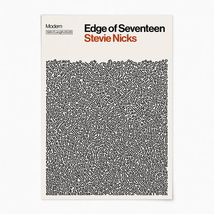 Edge of Seventeen - Stevie Nicks