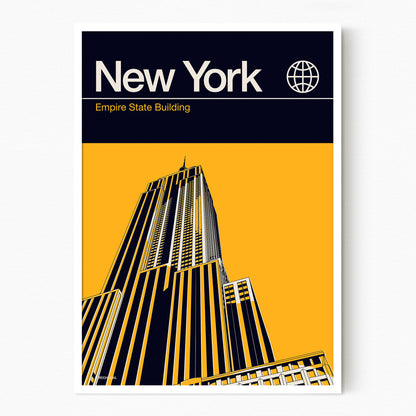 New York - Graphic Travel Poster
