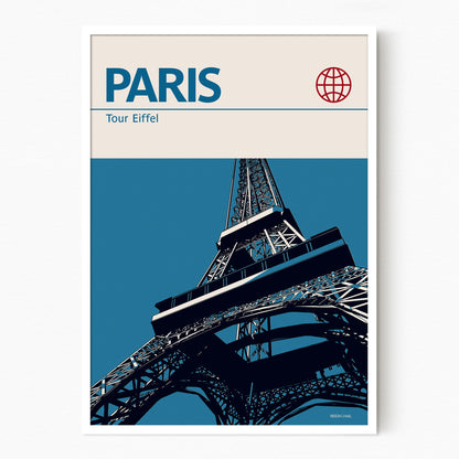 Paris - Graphic Travel Poster