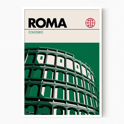 Rome - Graphic Travel Poster