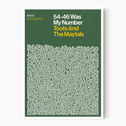 54-46 Was my Number - Toots & The Maytals