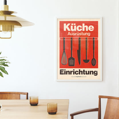 Kuche Kitchen Print