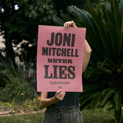 Joni Mitchell Never Lies